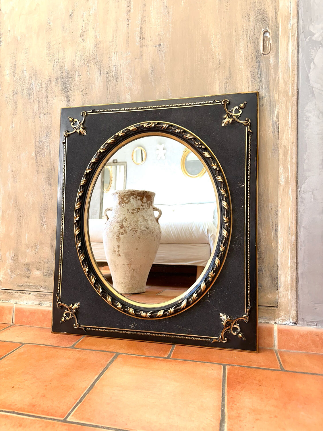 Antique mirror Napoleon III 19th century