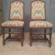 Pair of Louis XIII period chairs