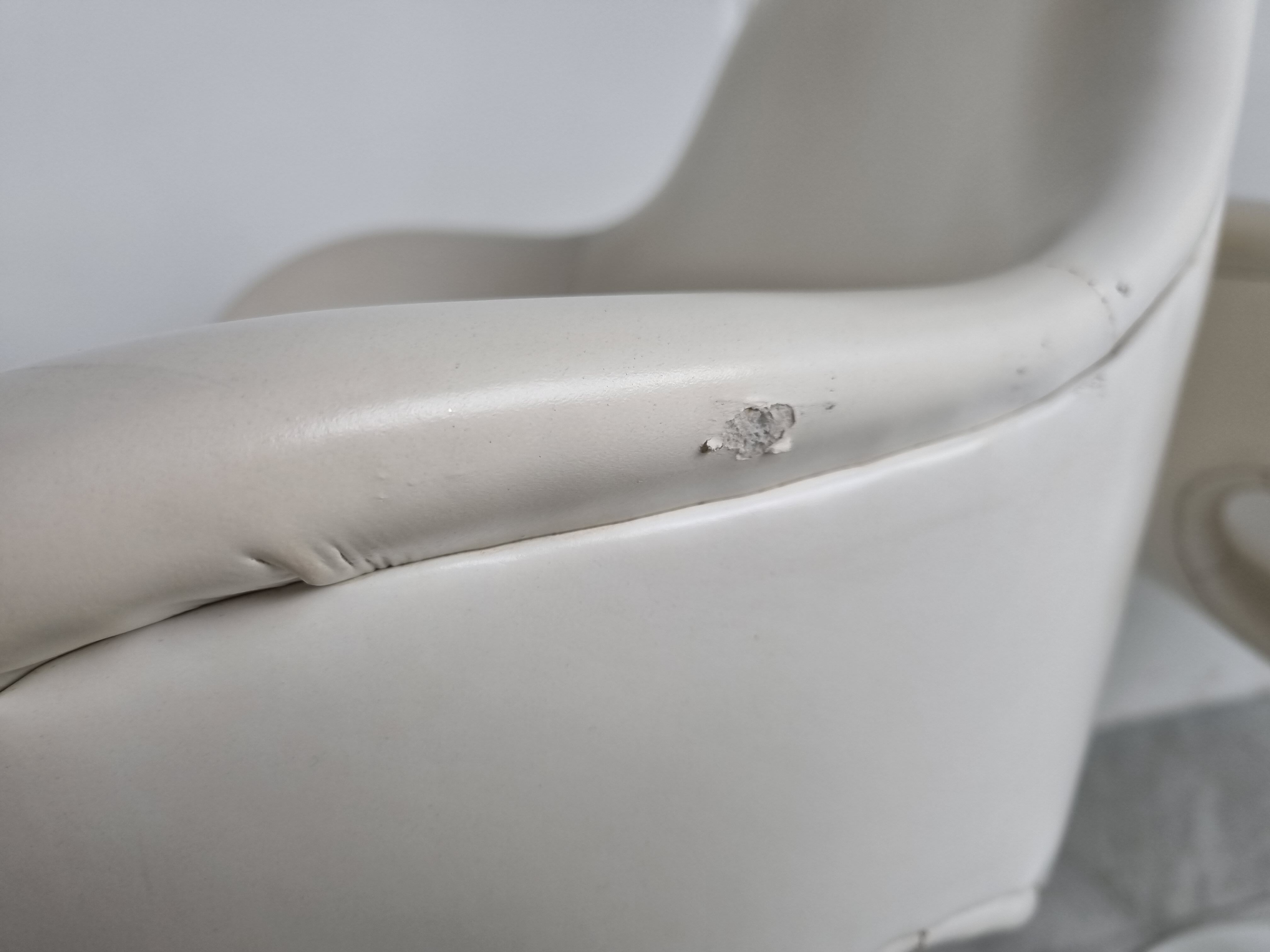 Ensemble de 4 chaises tulipes vintage, années 1960