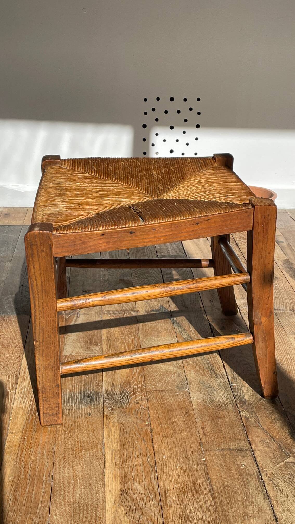 TABOURET Ancien Esprit CAMPAGNE