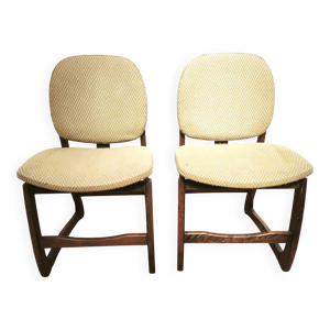 paire de fauteuils vintages