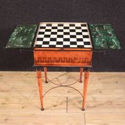 Table de jeu néoclassique élégante du 20e siècle