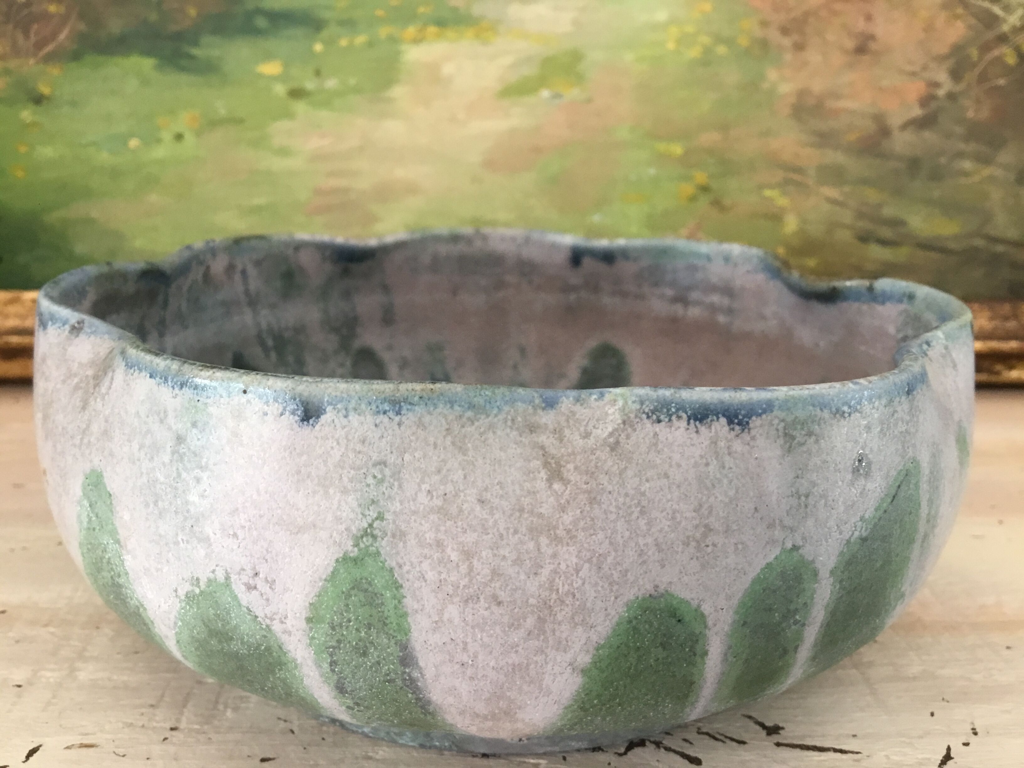 Vide-poche-coupelle grès signed