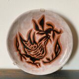 Decorative plate by Jean Lurçat, Vallauris