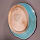 Longwy enamels – Important lobed plate with polychrome floral decoration, 20th century