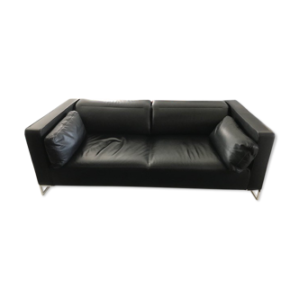 Sofa Line Roset URBANI in Indianna Leather Black