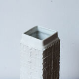 1960 white porcelain vase