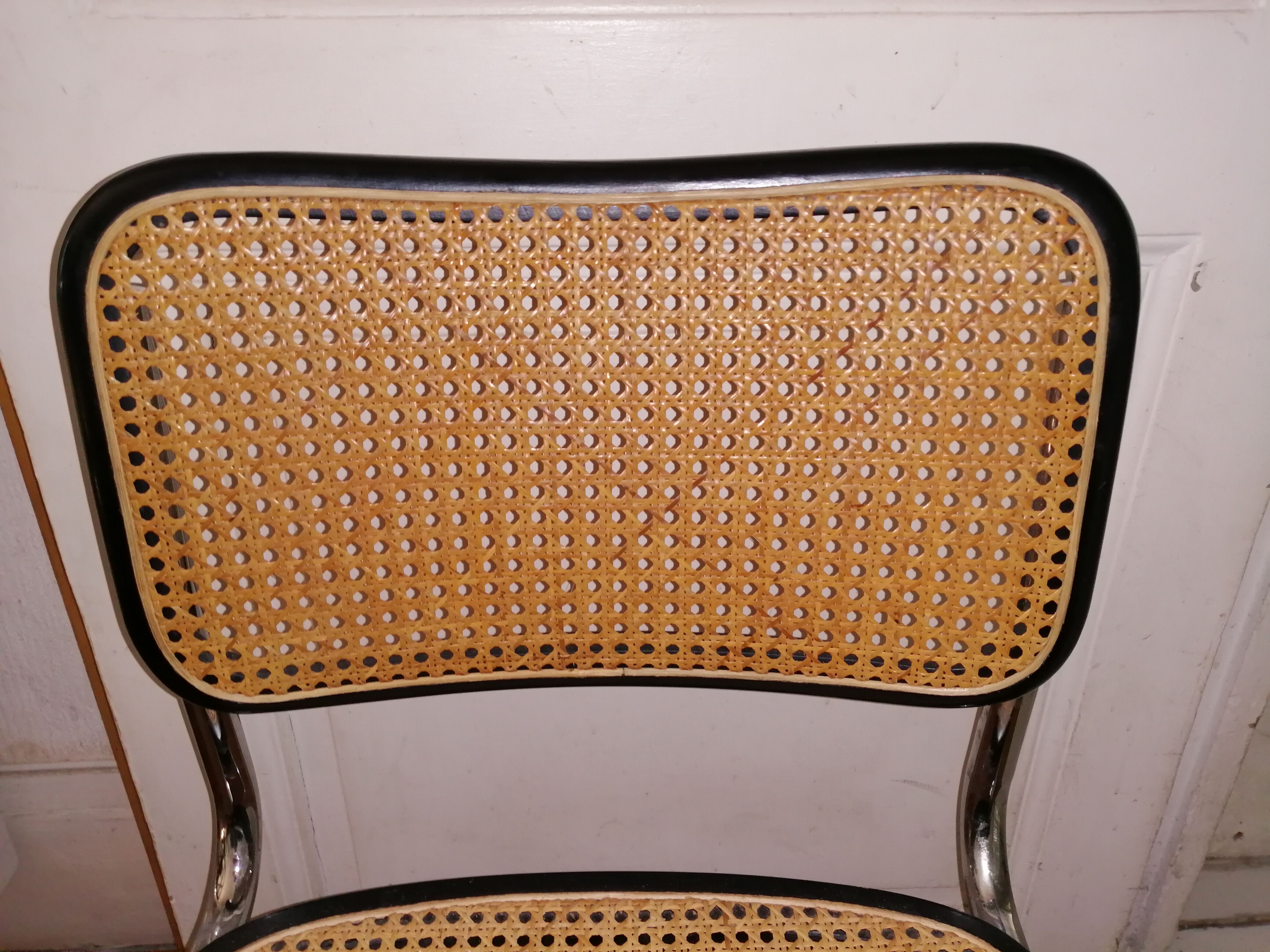 Black chair Marcel Breuer B32