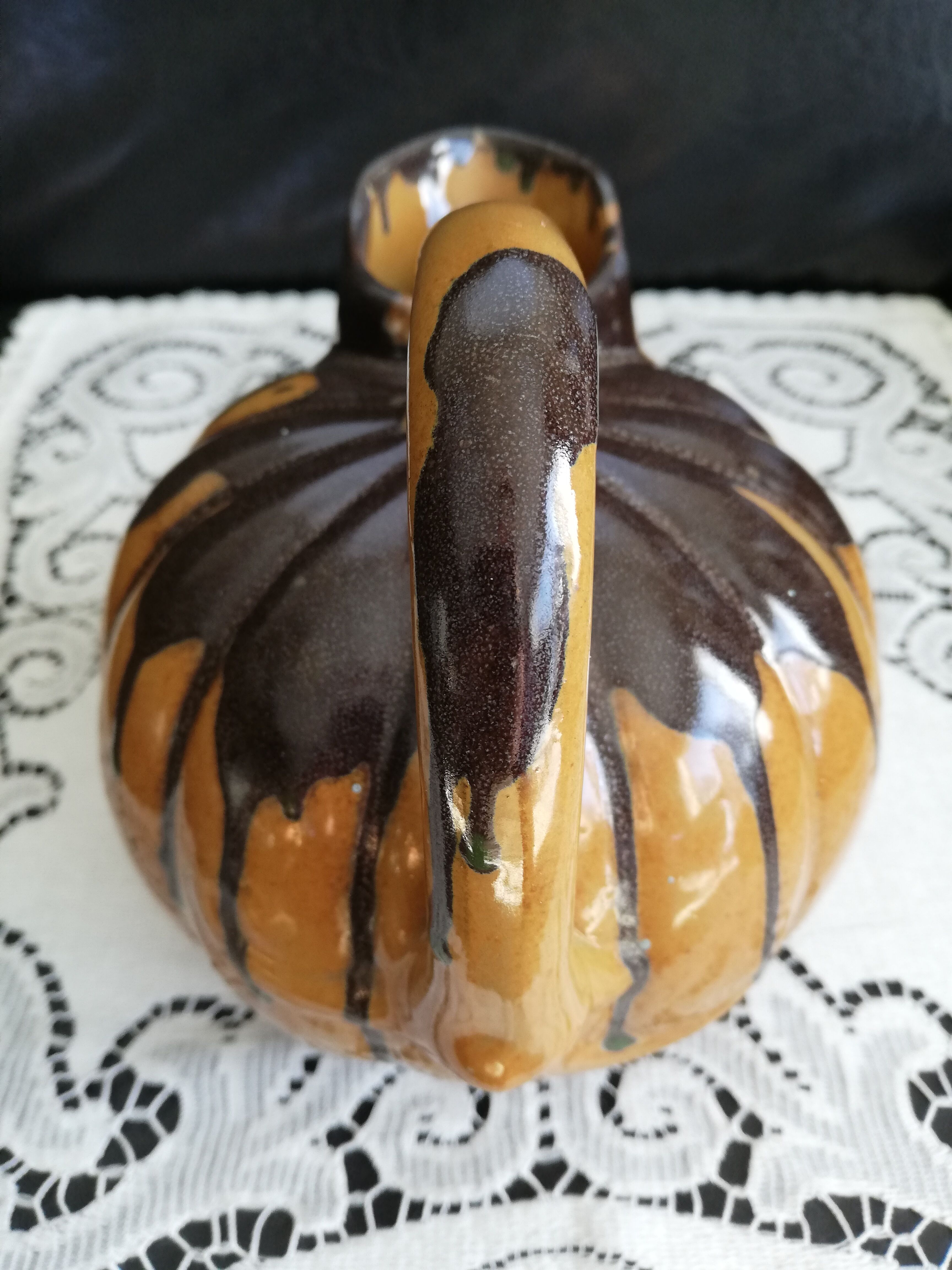 Vintage bowler pitcher