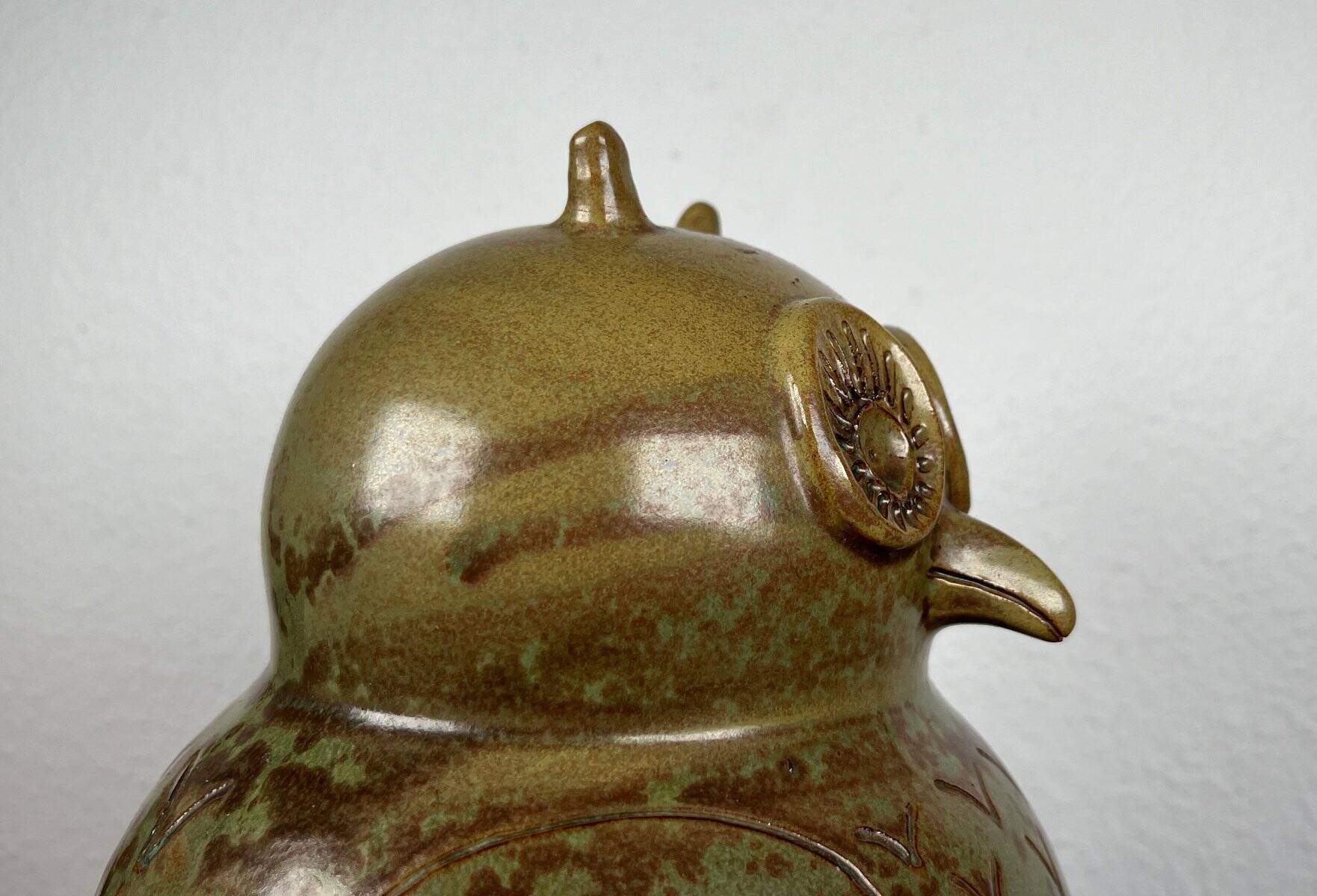 Hibou Meike Falck Nicolaisen, , années 1960, céramique