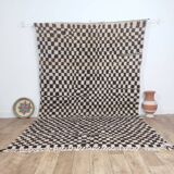 Handmade wool Berber rug 300X195 cm