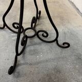 Outdoor table signed Grandi Maioliche Ficola hand-painted Italy