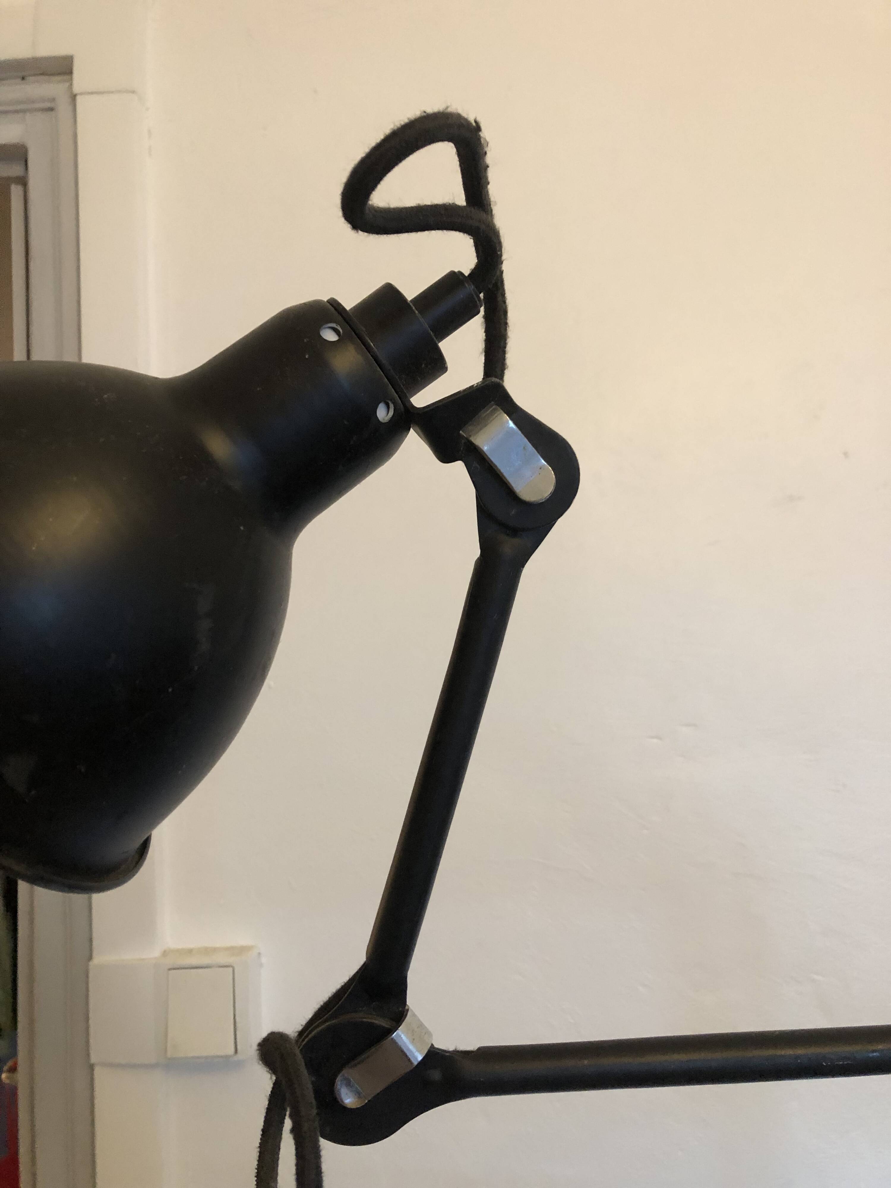 Industrial Gras style floor lamp