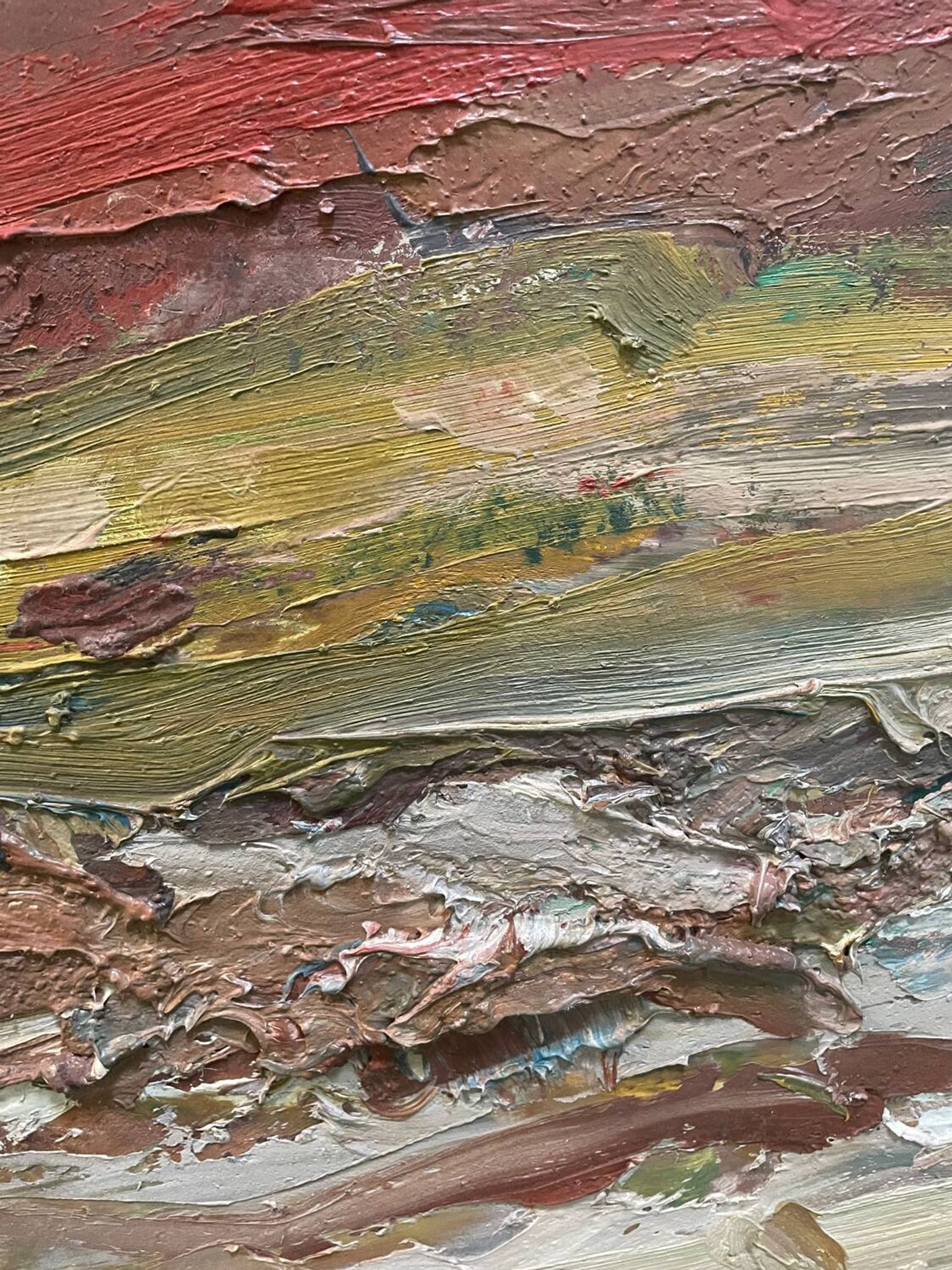 Abstract painting after the war, 20th century