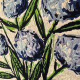 Tapestry Hortensias Bernard Buffet 70s