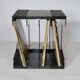 Space Age Vinyl Record Rack in Smoked Acrylic, 1970s