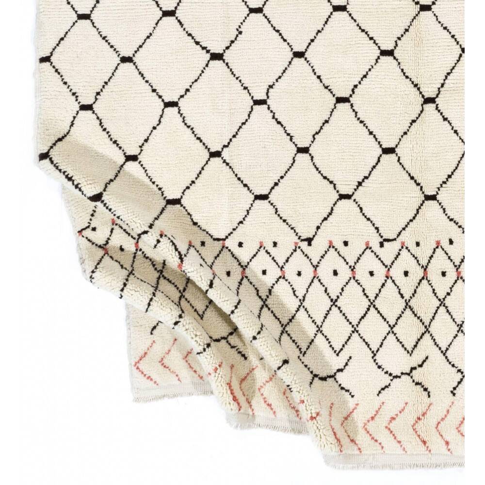 Hand-knotted Moroccan Berber Style Tulu Rug Made of Wool. Custom Options Available