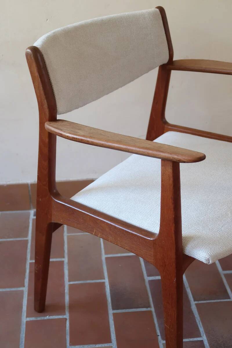 Vintage Scandinavian armchair in teak, 1960s