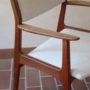 Fauteuil scandinave vintage en teck, années 60