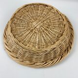 Round wicker basket 30cm