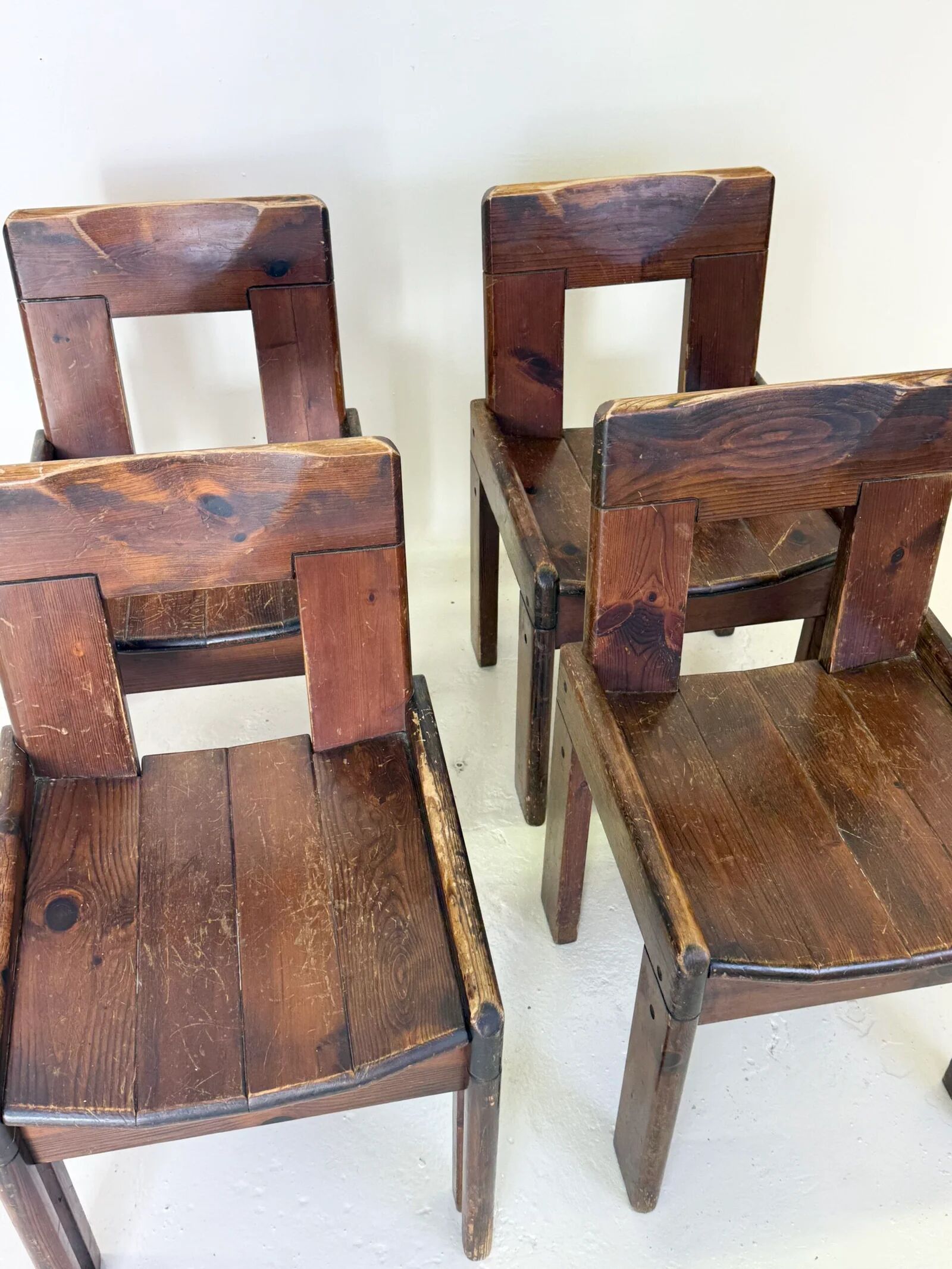 Chairs – Silvio Coppola for Fratelli Montina, 1970s