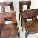 Chairs – Silvio Coppola for Fratelli Montina, 1970s