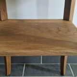 1940s oak side table