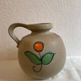 Scheurich ceramic vase pitcher West Germany vintage 1970s
