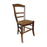 Chaise paillée ancienne
