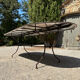 Handcrafted wrought iron garden table 250 cm