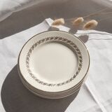 Digoin & Sarreguemines dessert plates