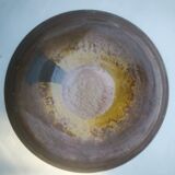 Vase with lake decoration signed Michel