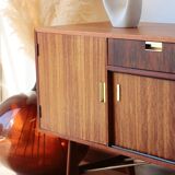 Buffet Herbert E Gibbs | Enfilade vintage mid-century