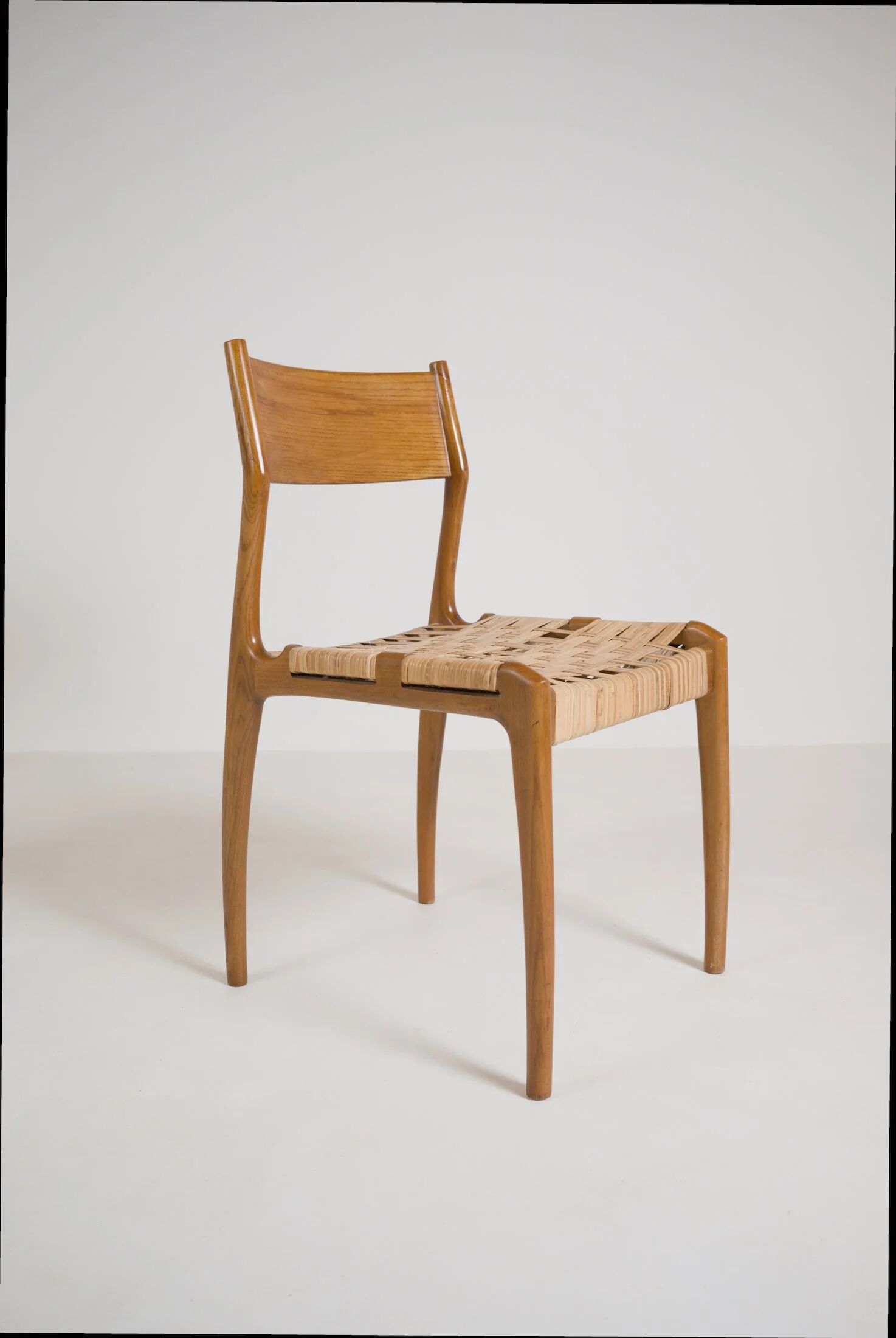 Set of 6 GESSEF chairs published by Consorzio Sedie Friuli, Italy, 1970s.