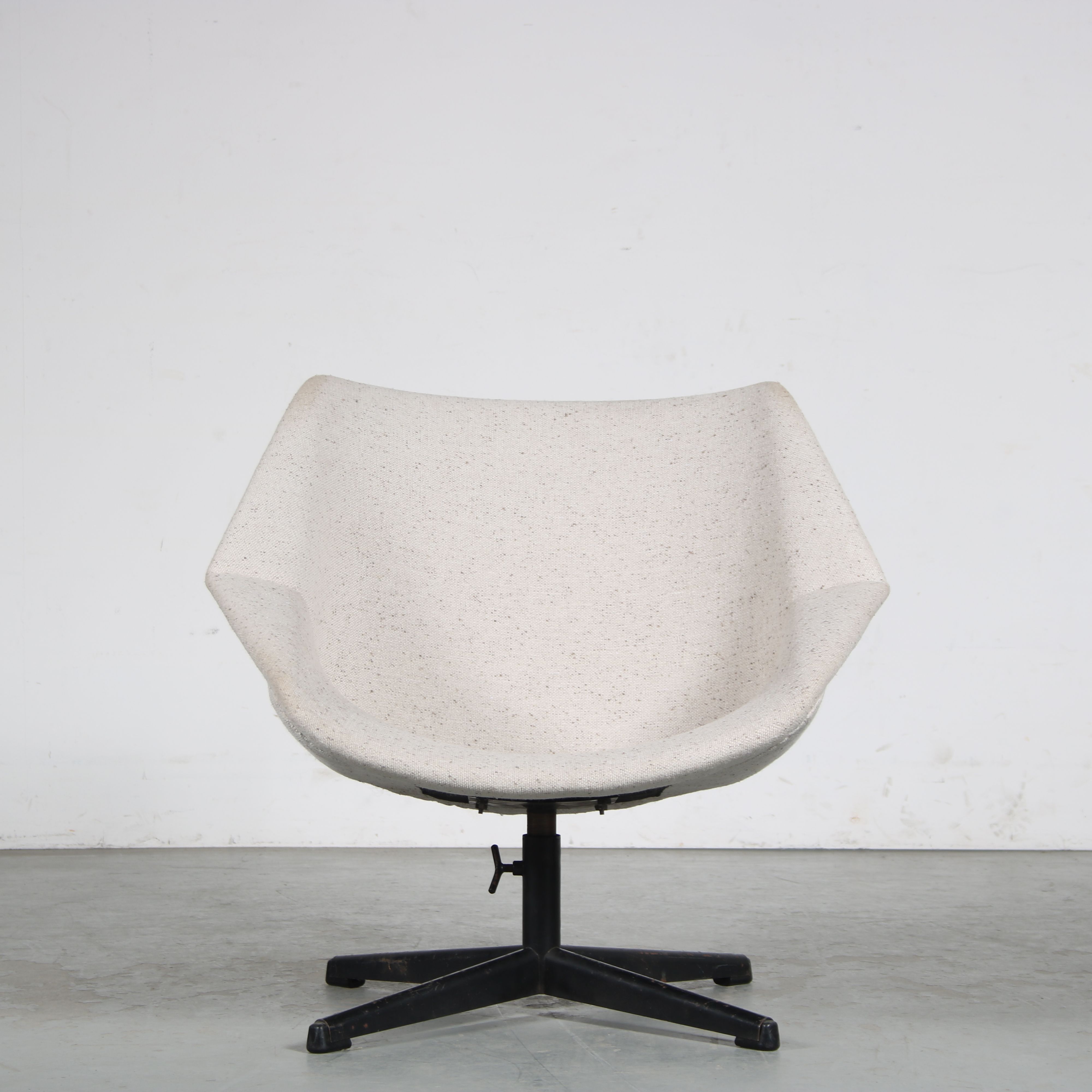“FM08” Swivel chair by Cees Braakman for Pastoe, Netherlands 1960