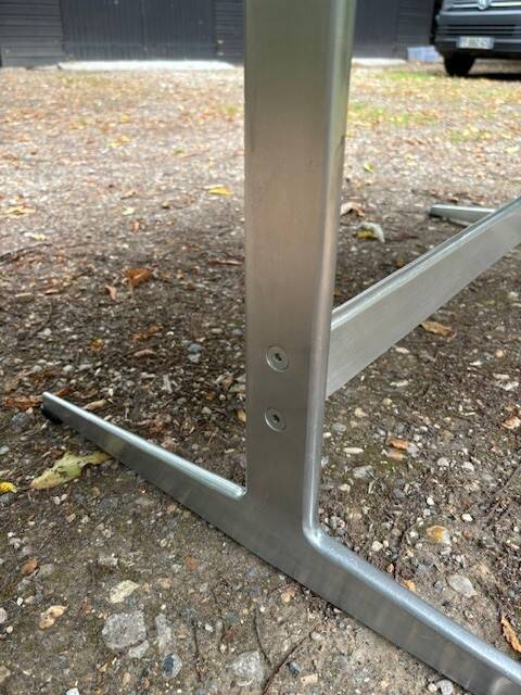 Table superellipse de jacobsen hein et mathsson - suède années 70/80