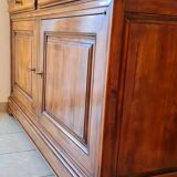Louis Philippe cherry vessel in solid cabinetmaker's cherry