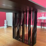 Italian design black beech table