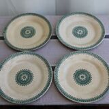 Set of 4 dessert plates