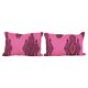 Set of 2 vintage kilim cushion covers 41x61 cm