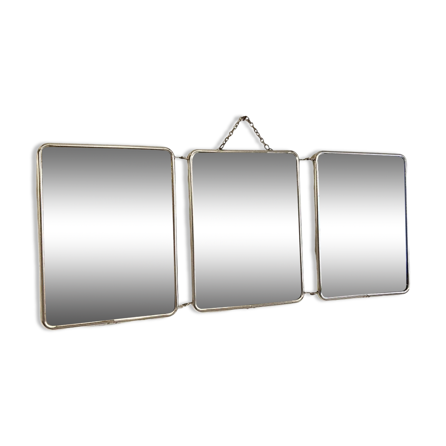 Triptych barber mirror, 1930s-1950s