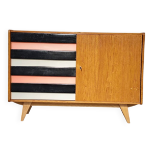 Buffet U 458 rose et - gris