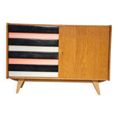 Buffet U 458 rose et gris par Jiri Jiroutek pour Interier Praha  1960