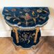 Console demi-lune période Napoléon III