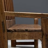 Rustic Travail Populaire Bench, France, 19th Century