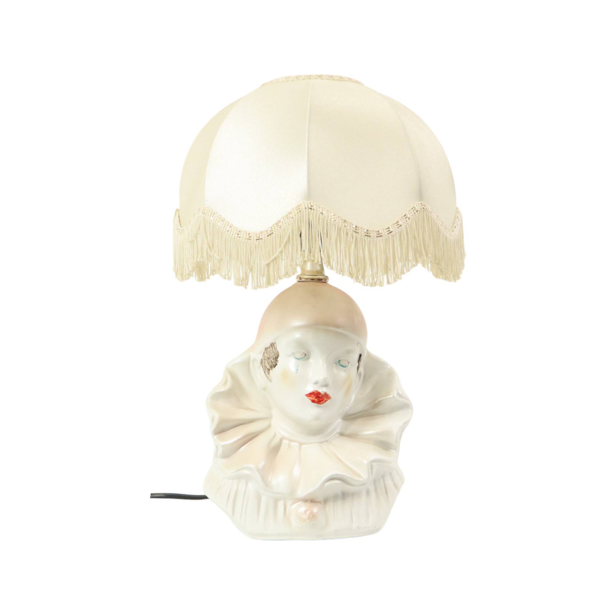 1970s Pierrot Lamp Table Lamp Lacquered Resin France