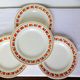 4 flat plates in iron earth of the Salins model Lucette 210831