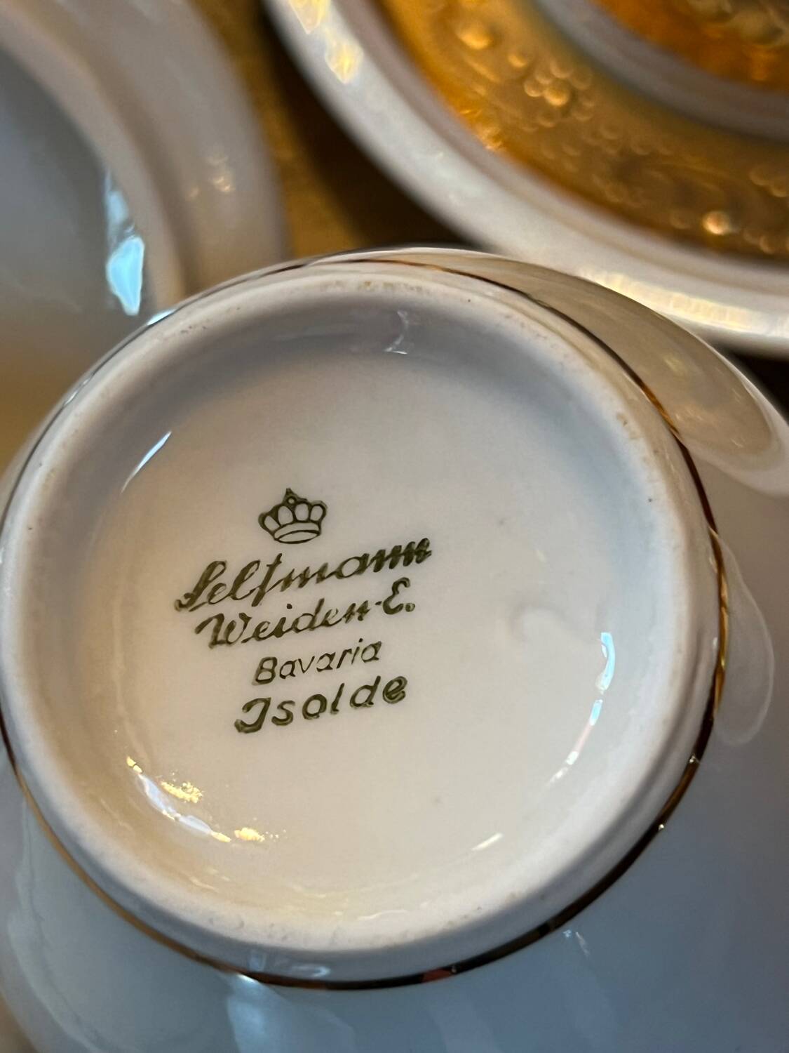 Porcelain coffee service