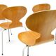 Six Ant Chairs in Teak by Arne Jacobsen for Fritz Hansen