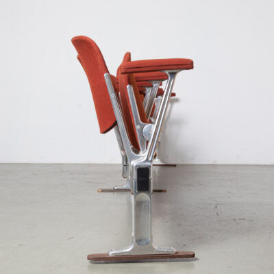 Bench Castelli Piretti Axis 3000 6 seats red